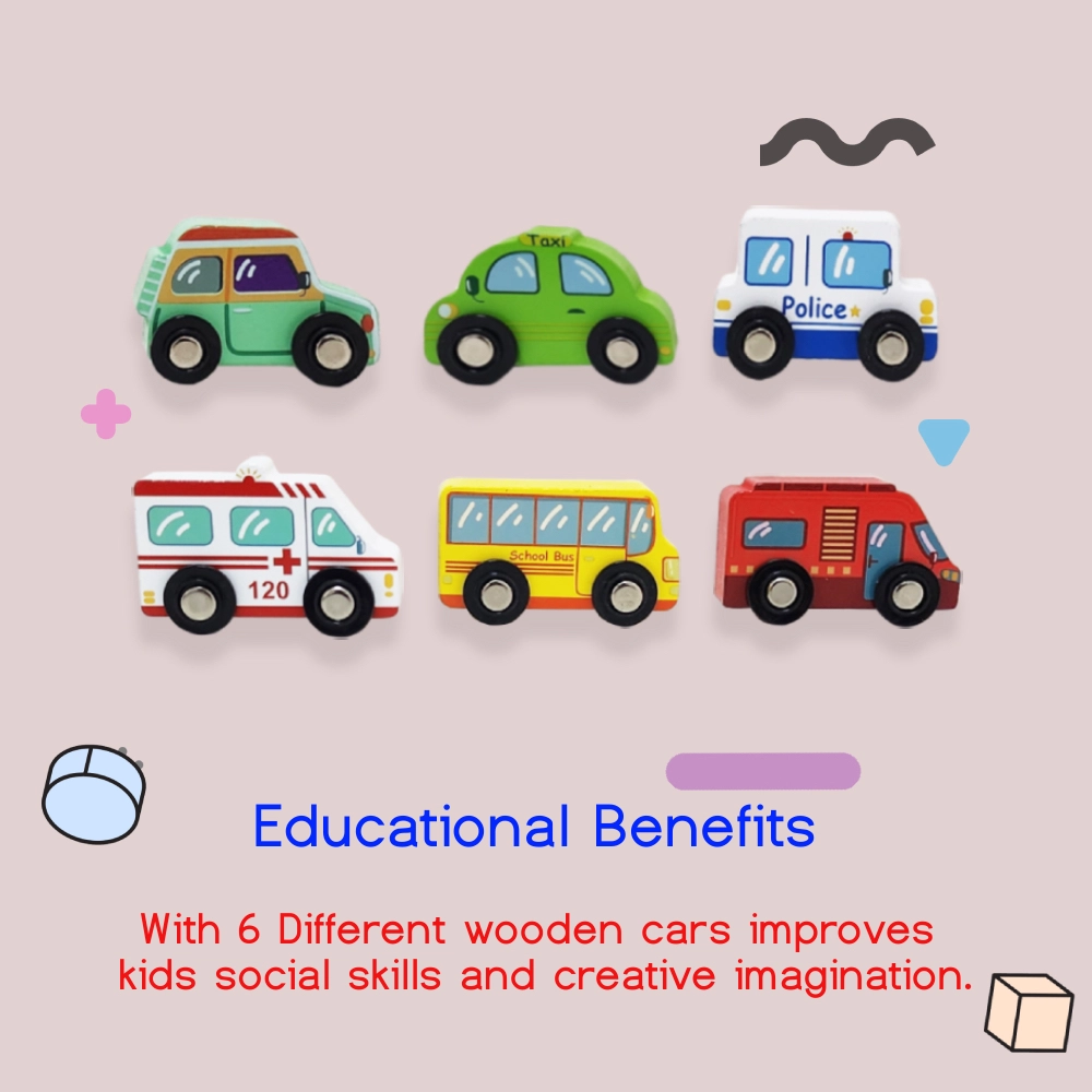 Mini Car Set B 6 pcs