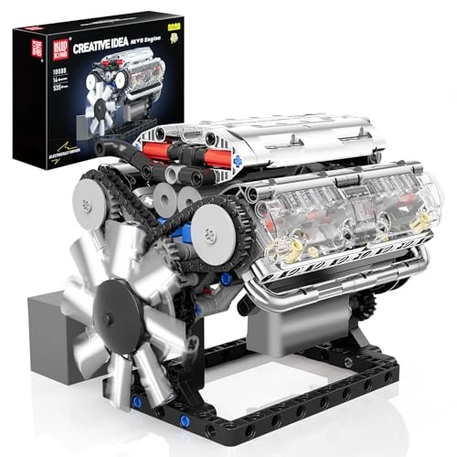 V8 Engine Model Kit - 535 pcs
