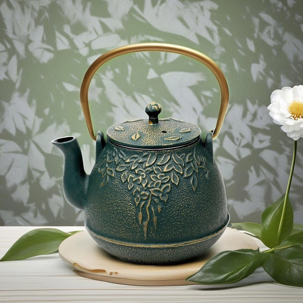 Japanese Cast Iron Tea Kettle - Cast Iron 950 ml