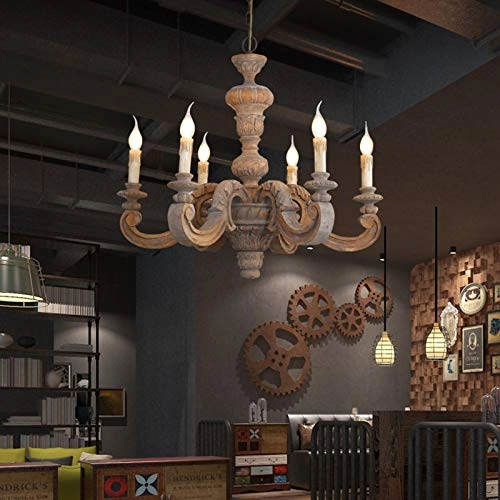 American vintage candle chandelier