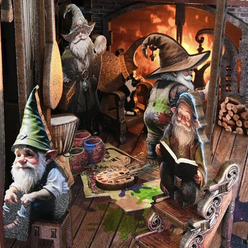 Book Nook - DIY Set 3d Wood