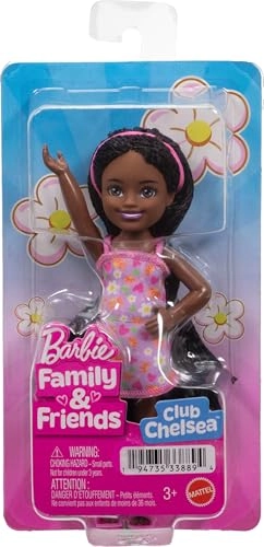 Ari Small Doll - 15 cm Braided Hair Removable Floral Dress