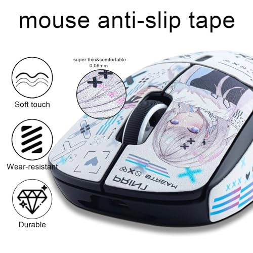 Mouse Anti-Slip Grip Tape - Wireless