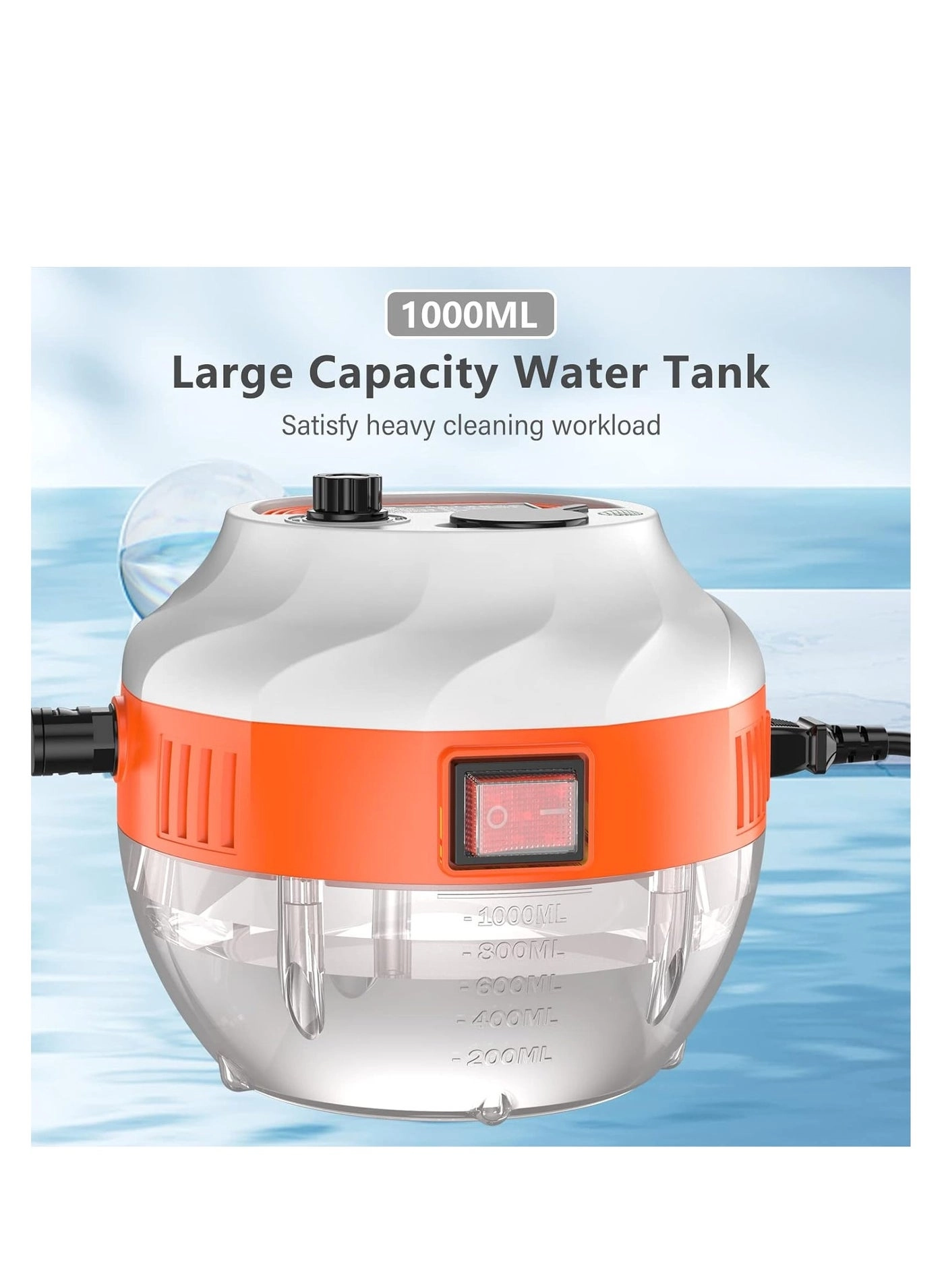 Handheld Steam Cleaner - 3BAR 400 Milliliters