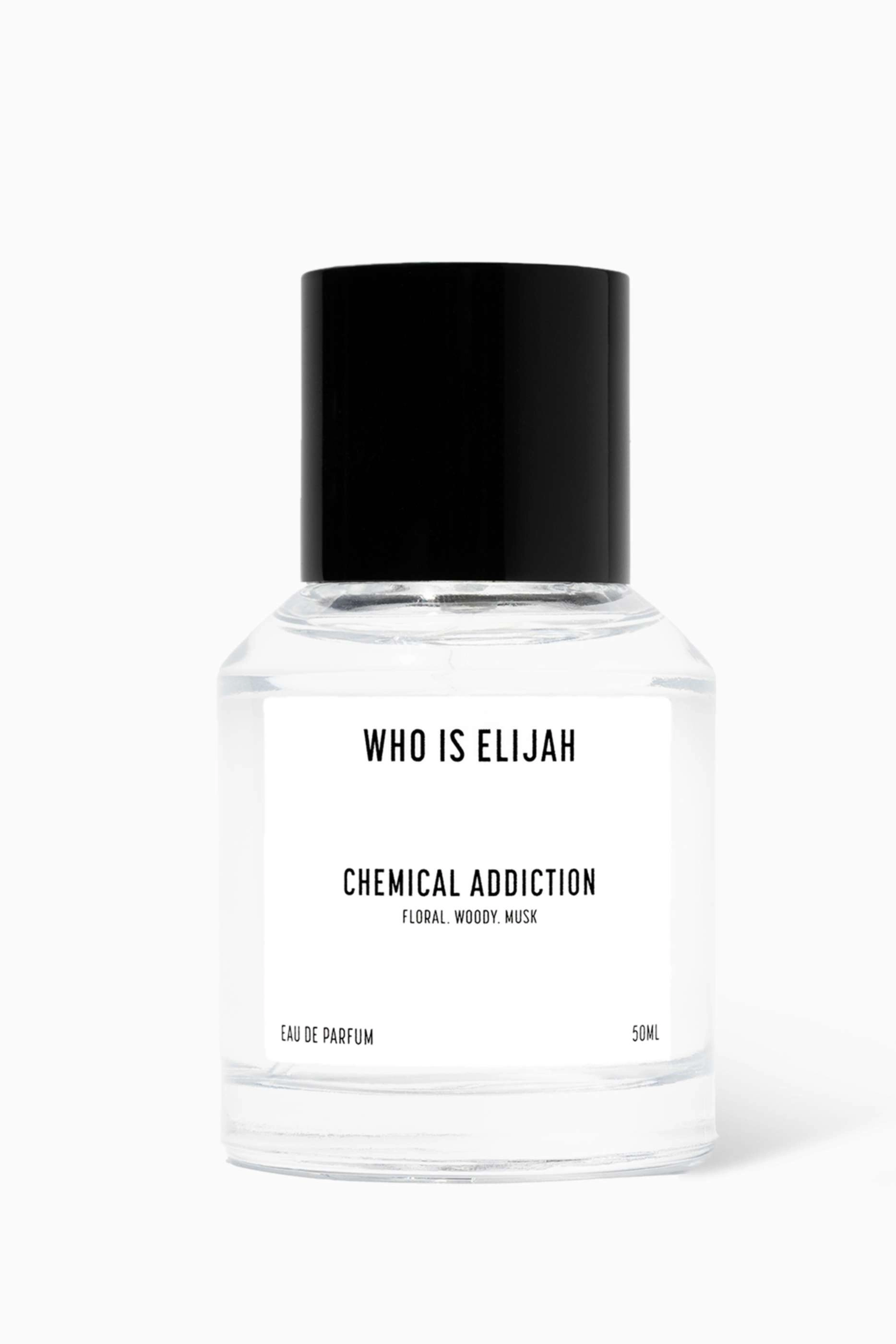 who is elijah Chemical Addiction Eau de Parfum 50ml