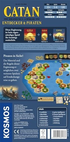 CATAN: Entdecker & Piraten (German)