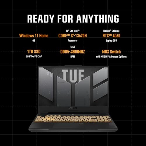 TUF F15 FX507VV-I7161G - 15.6'' i7-13620H 16GB DDR5 1TB SSD