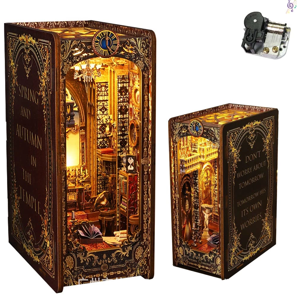 3D Wooden Book Stand Puzzle - 1：24