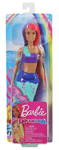 Barbie Dreamtopia Mermaid Doll - Pink And Purple Hair Ages 3+