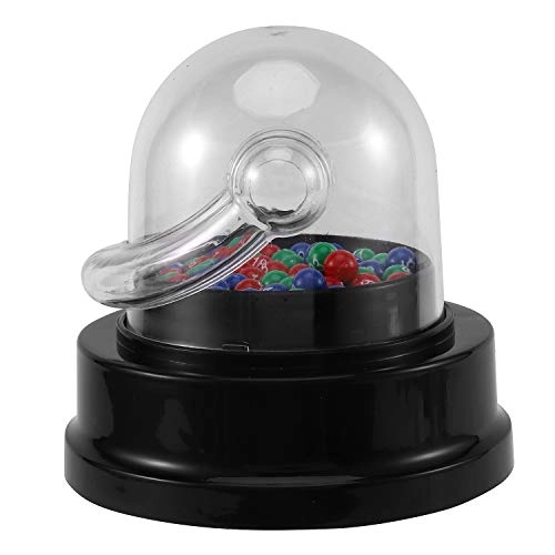 Electric Lucky Number Picking Machine - Black Transparent 10.7*10.5cm