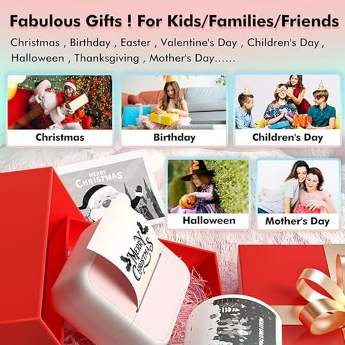 Mini Portable Sticker Printer - Thermal 57mm