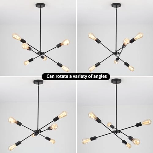 Modern Living Room Chandelier - Dimmable