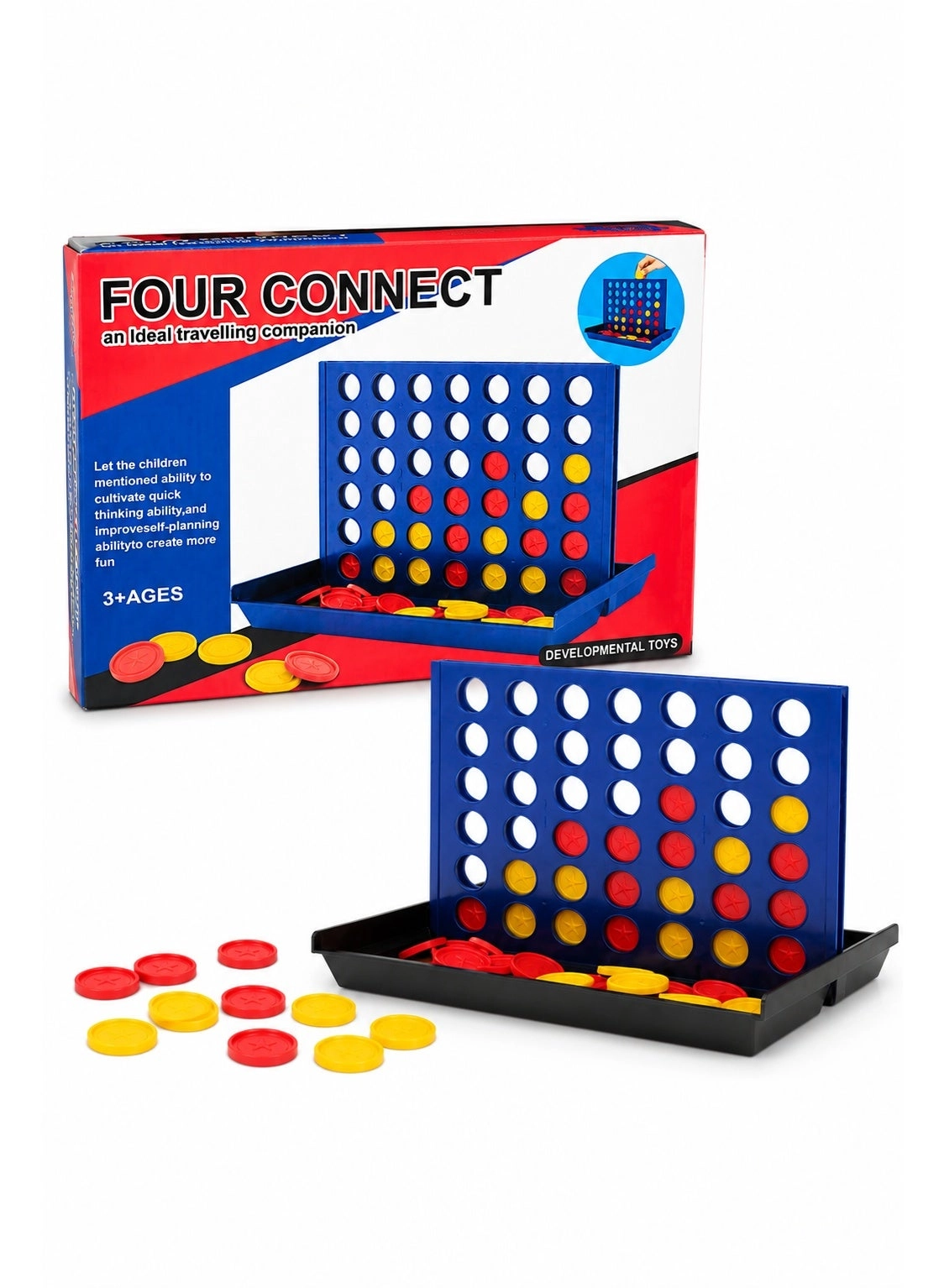 Generic Four Connect Game - 3+ Years