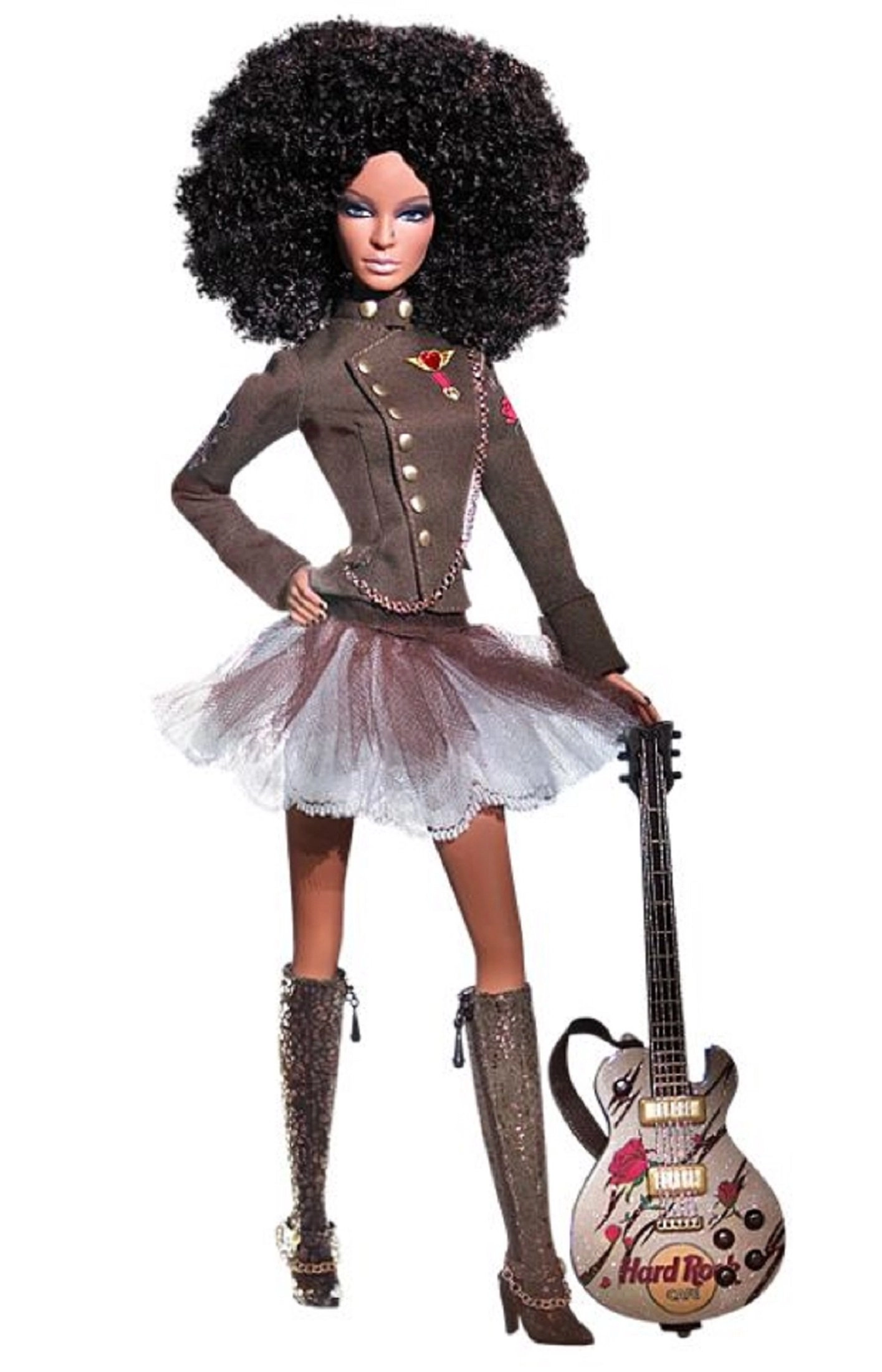 Barbie Hard Rock Cafe Gold Label Collector Doll - African American Ages 14+