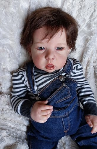Liam Reborn Baby Doll - 20 inch Vinyl Boy Blonde Hair Ages 3+