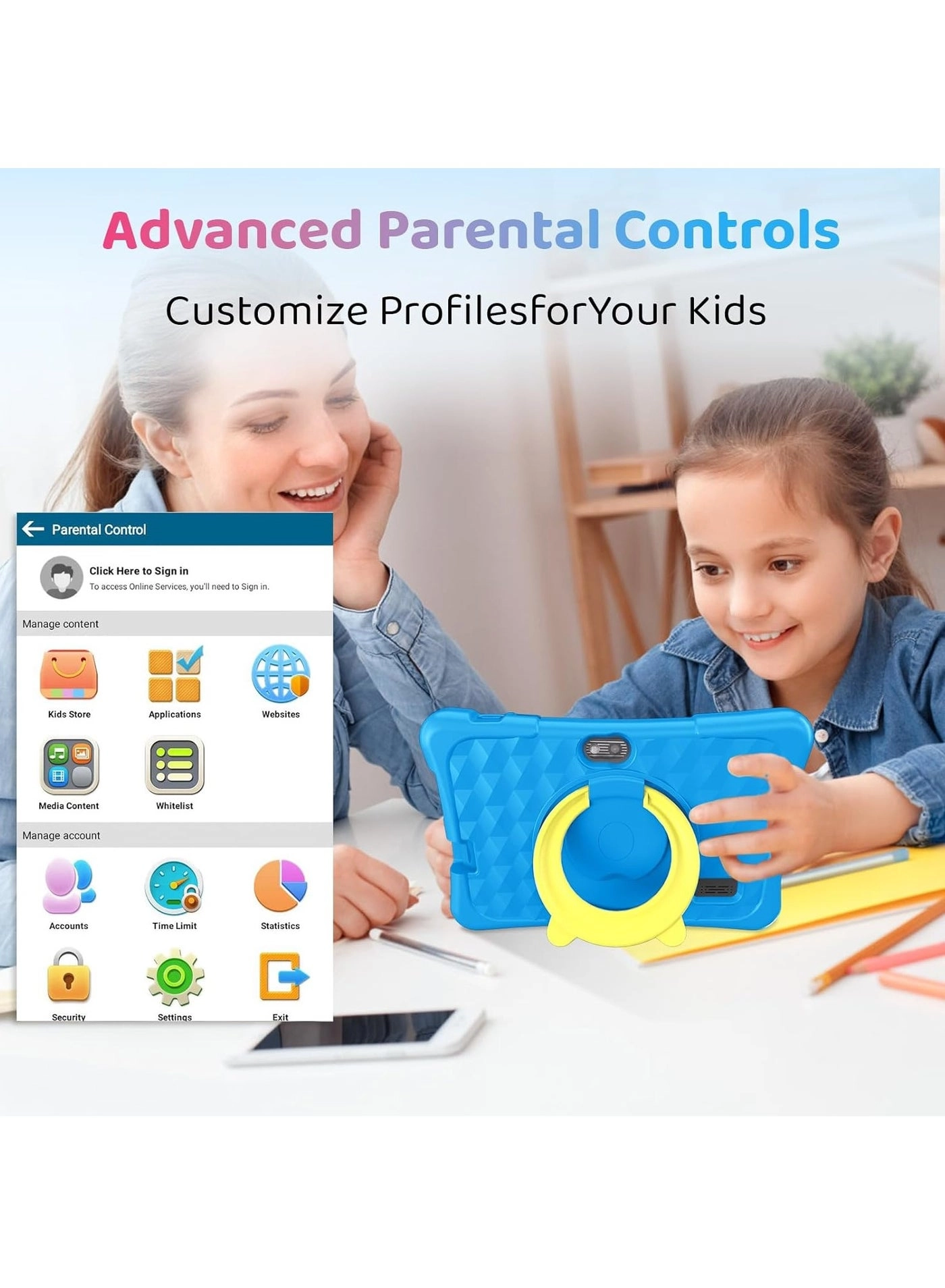 Kids Tablet - 2GB+2GB 7 inch 32GB