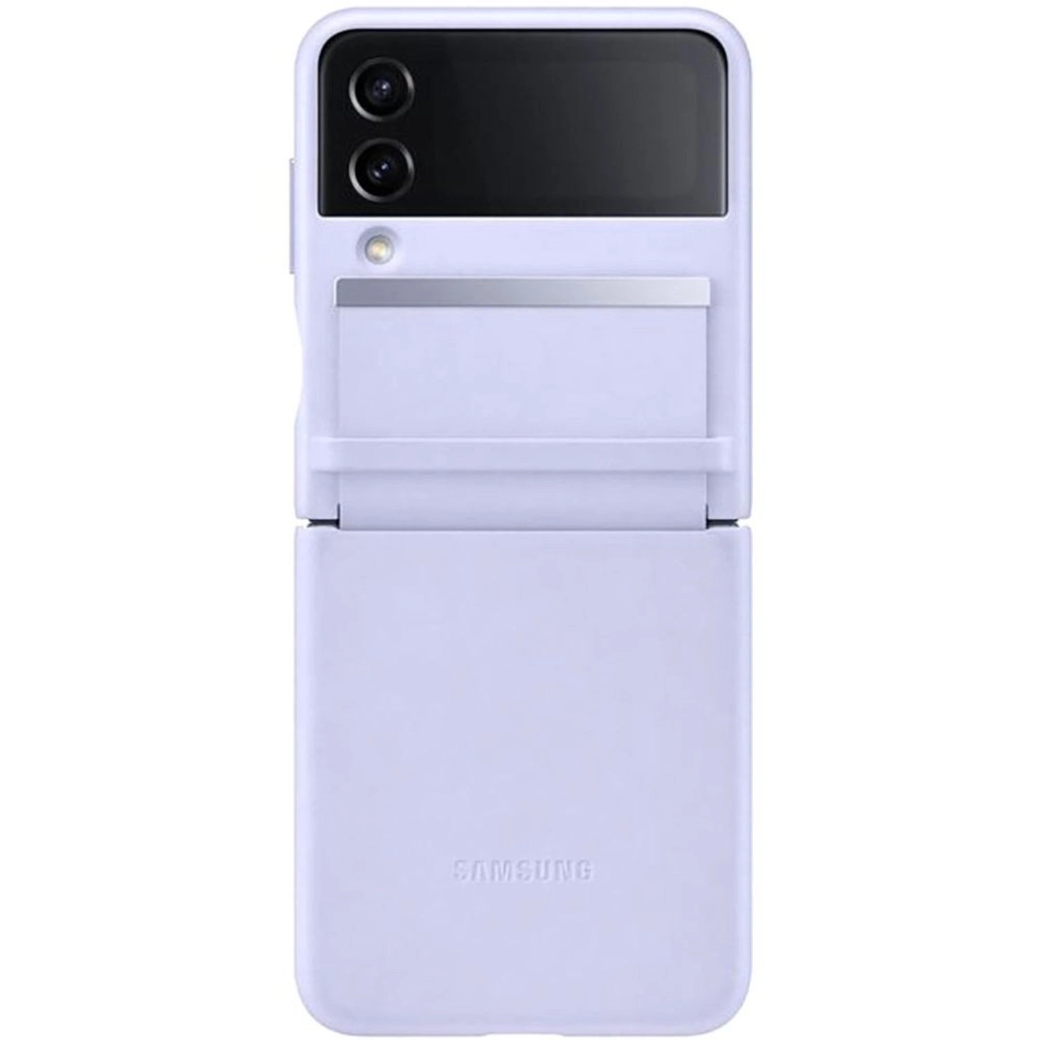 Flap Leather Cover - Leather Back Case for Samsung Flip 4