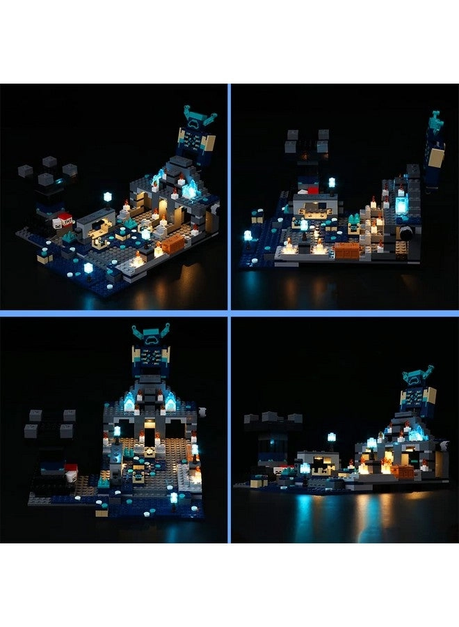 Led Light Kit Compatible with Lego Minecraft The Deep Dark Battle