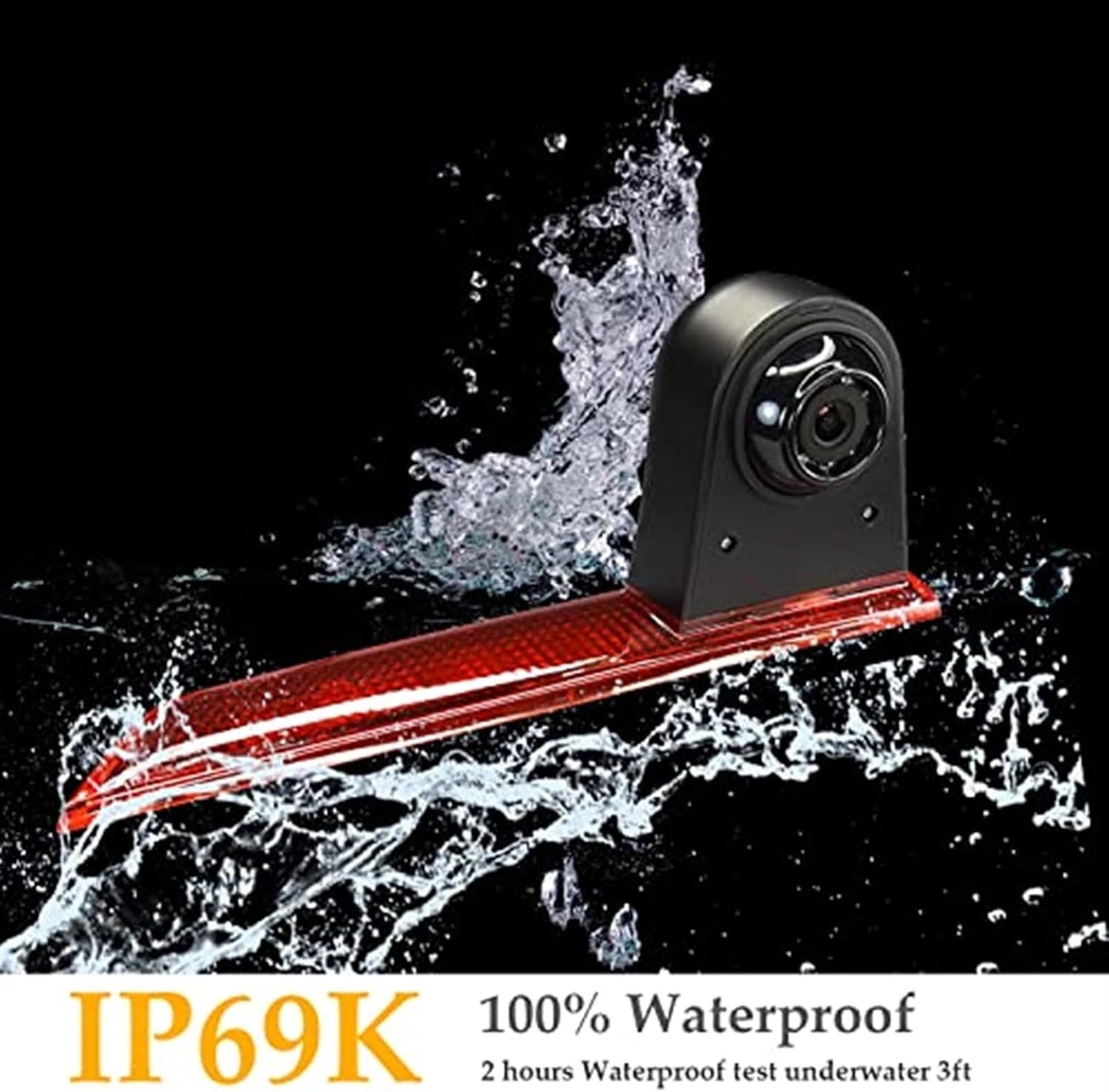 Brake Light Camera - Night vision 720P