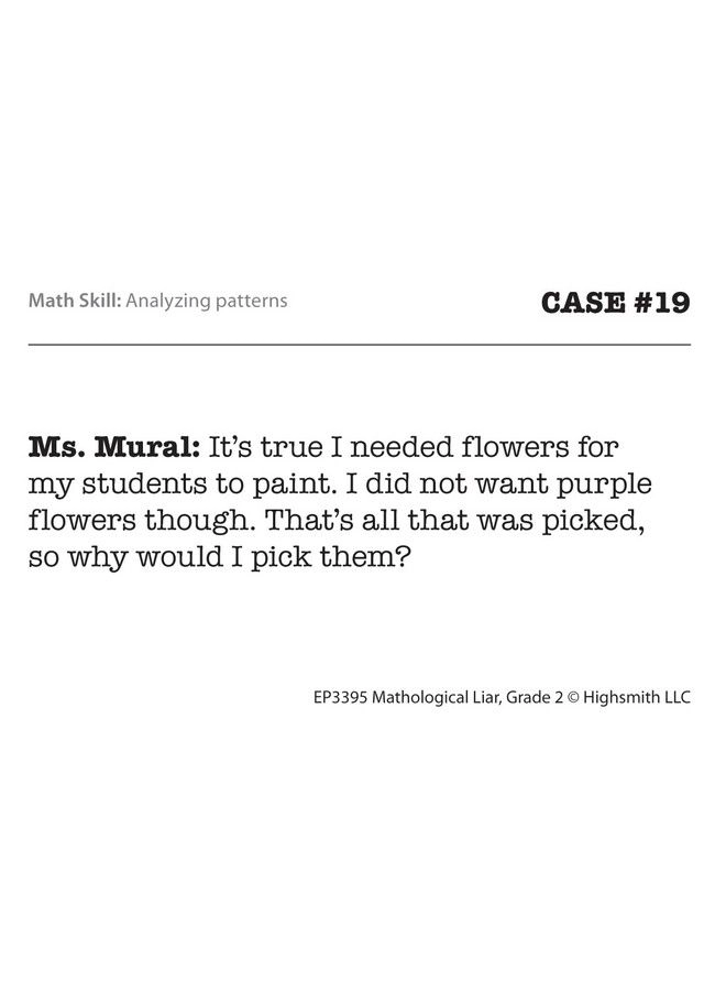 Mathological Liar Game - Grade 2