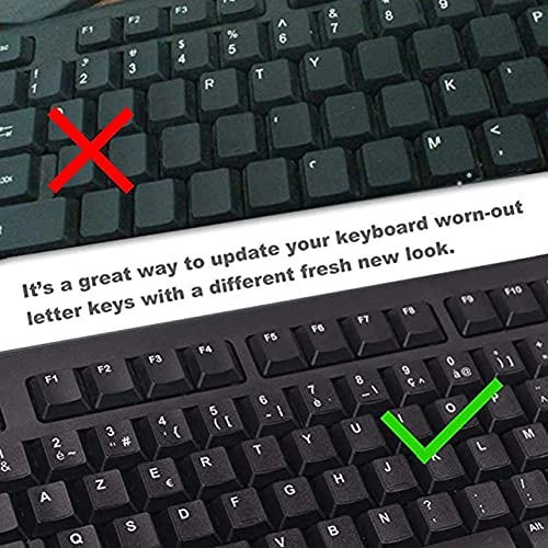 French Keyboard Stickers - FR