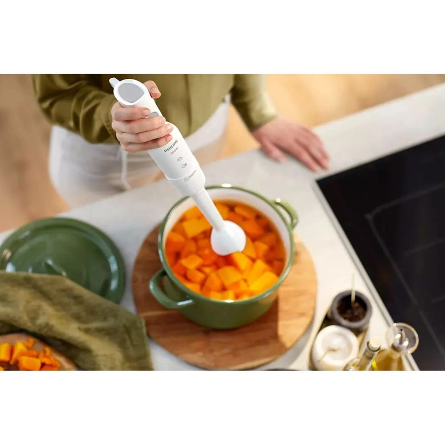 HR2520/01 - Hand Blender ProMix Technology