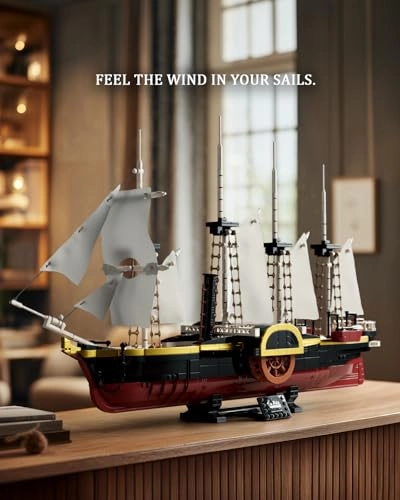 Great Western Ship Model Kit (NF10346) - 1948 PCS