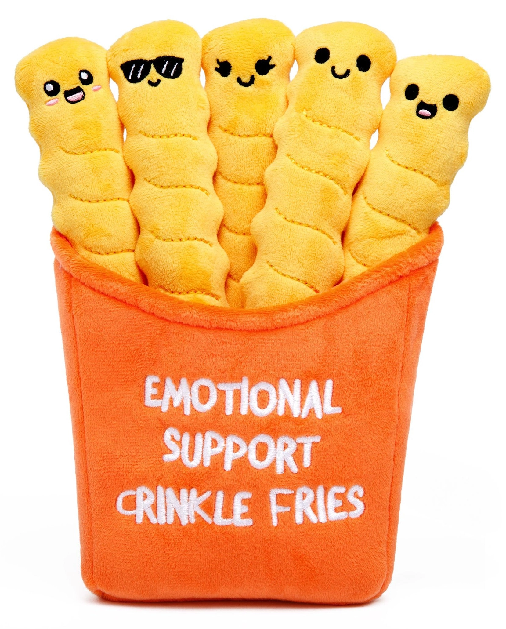 What Do You Meme? Emotional Support Plushies - Crinkle Fries - 25 cm