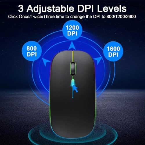 Rechargeable Wireless Mouse - Bluetooth