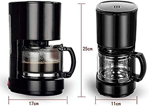 Filter Coffee Maker - One Touch Keep Warm Removable Filter