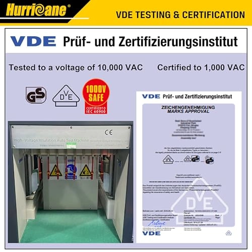 1000V Insulated Slotted and Phillips Screwdriver Set (13 Pcs)