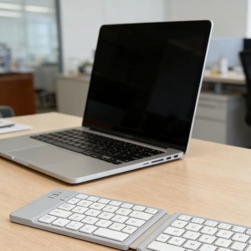 Foldable Bluetooth Keyboard - Dual Mode 120mAh Battery