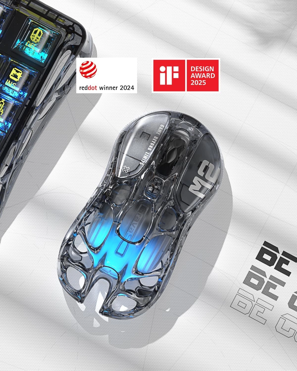 Mercury M2 Gaming Mouse - Bluetooth USB