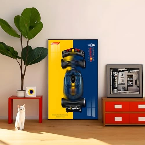 Racing Car Exhibition Wall Plaque (42206) - 50 x 80cm Style D