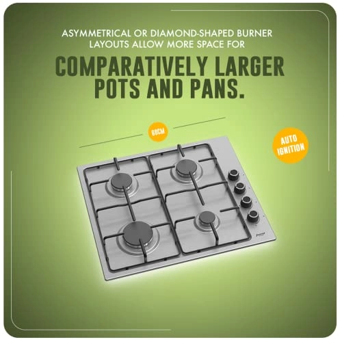 BBGH64ESELSS Gas hob