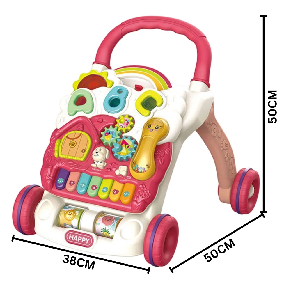 Baby Learning Walker - With Steering Wheel 6 months+