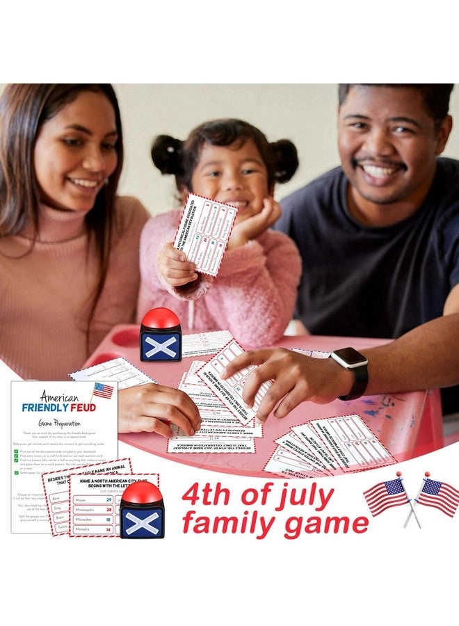 Friendly Feud Game - Answer Buzzer Patriotic