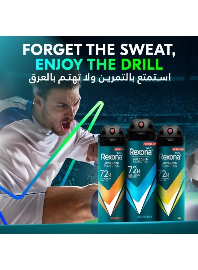 Men Antiperspirant Deodorant Spray - 150 milliliter