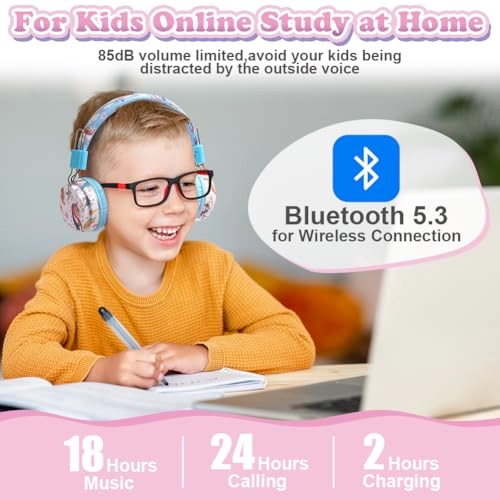 Kids Bluetooth Headphones Wireless Headphone