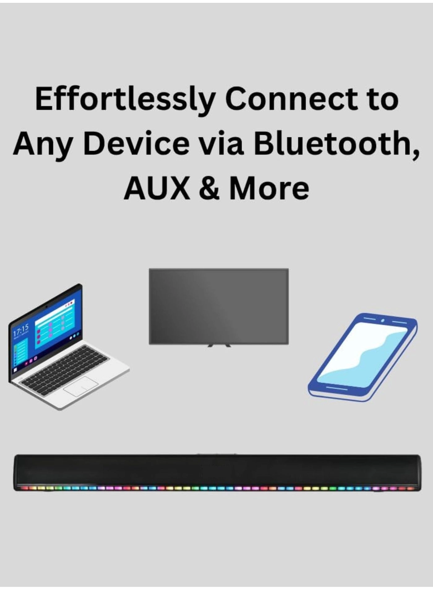 50U8000F+SOUNDBAR - 50in Bundle