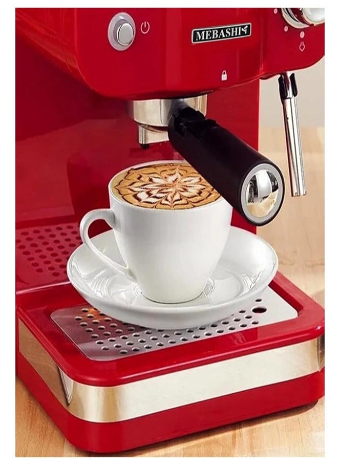 Espresso Machine 20 Bar 1.2L Thermometer ME-ECM2015