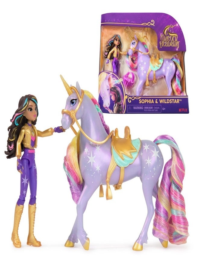 Unicorn Academy Sophia Doll + Wildstar Doll - Ages 4+