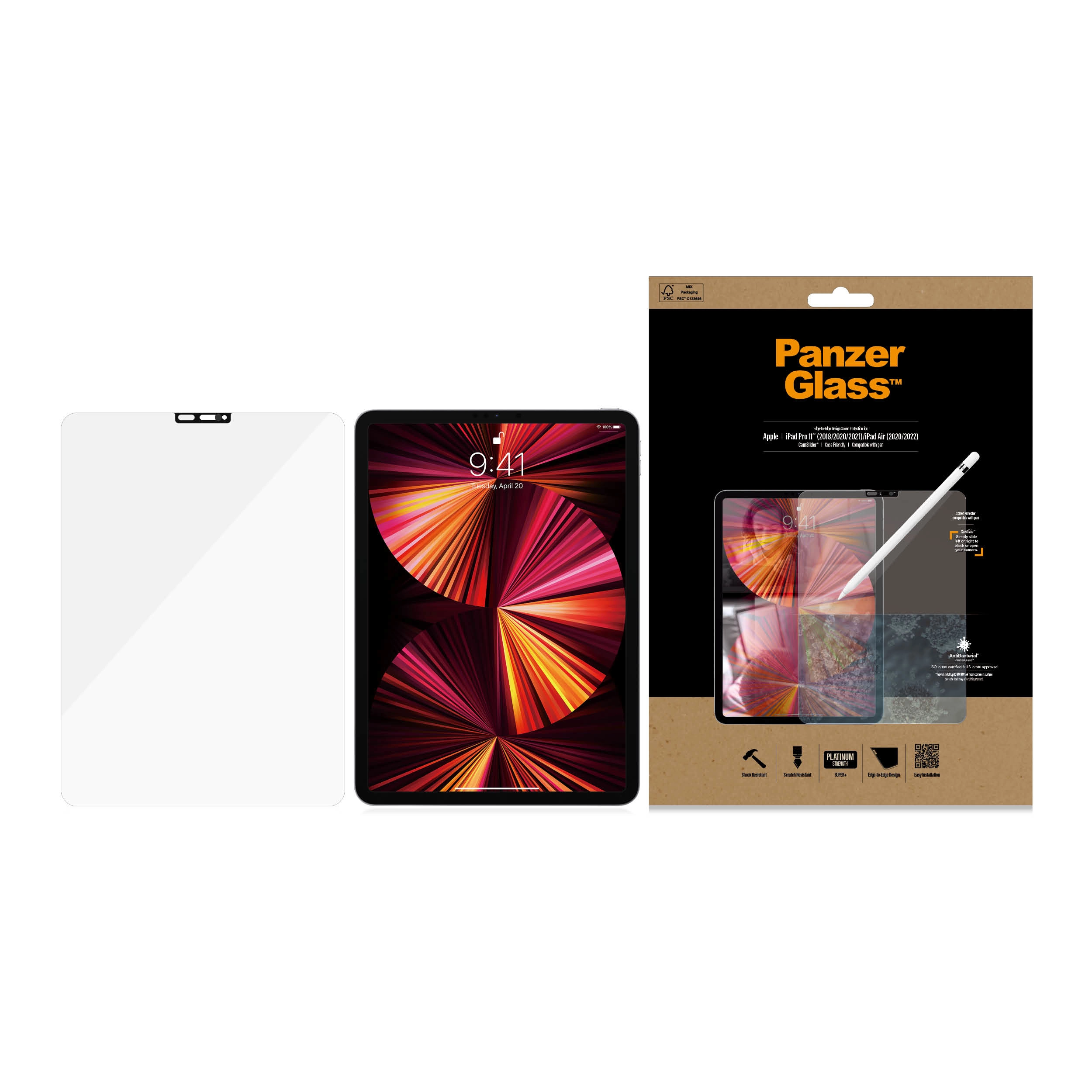 Clear Screen Protector for iPad Pro 11 & iPad Air