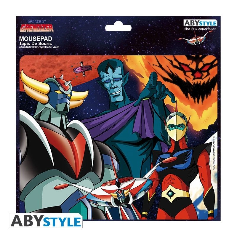 GRENDIZER Flexible Woven Gaming Mouse Pad - 23.5x19.5 cm