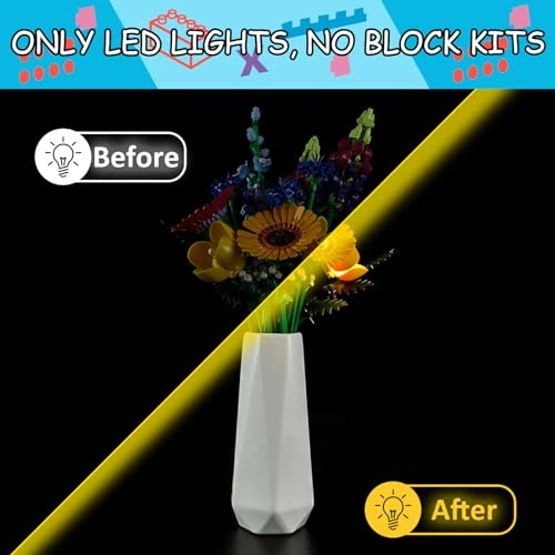 LED Light - 10313 Wildflower Bouquet