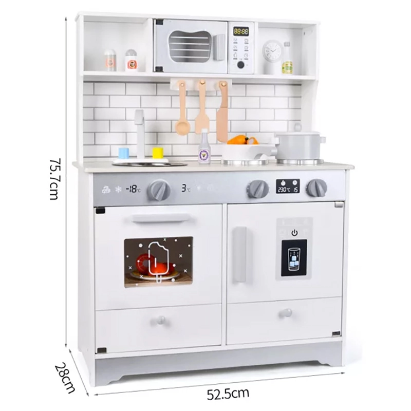 Wooden Kitchen Kids Toy Set - 60 x 70 x 26 cm (GF-MSN21008)