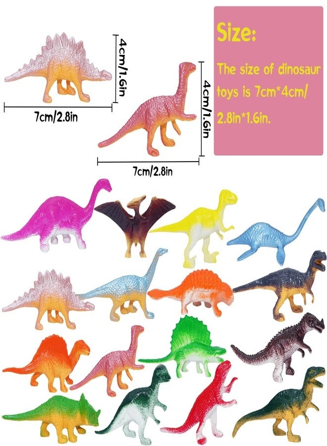 Mini Dinosaur Figures - 64Pcs