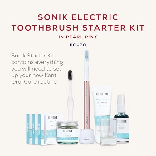 Sonik Electric Toothbrush - Pearl Pink Starter Kit