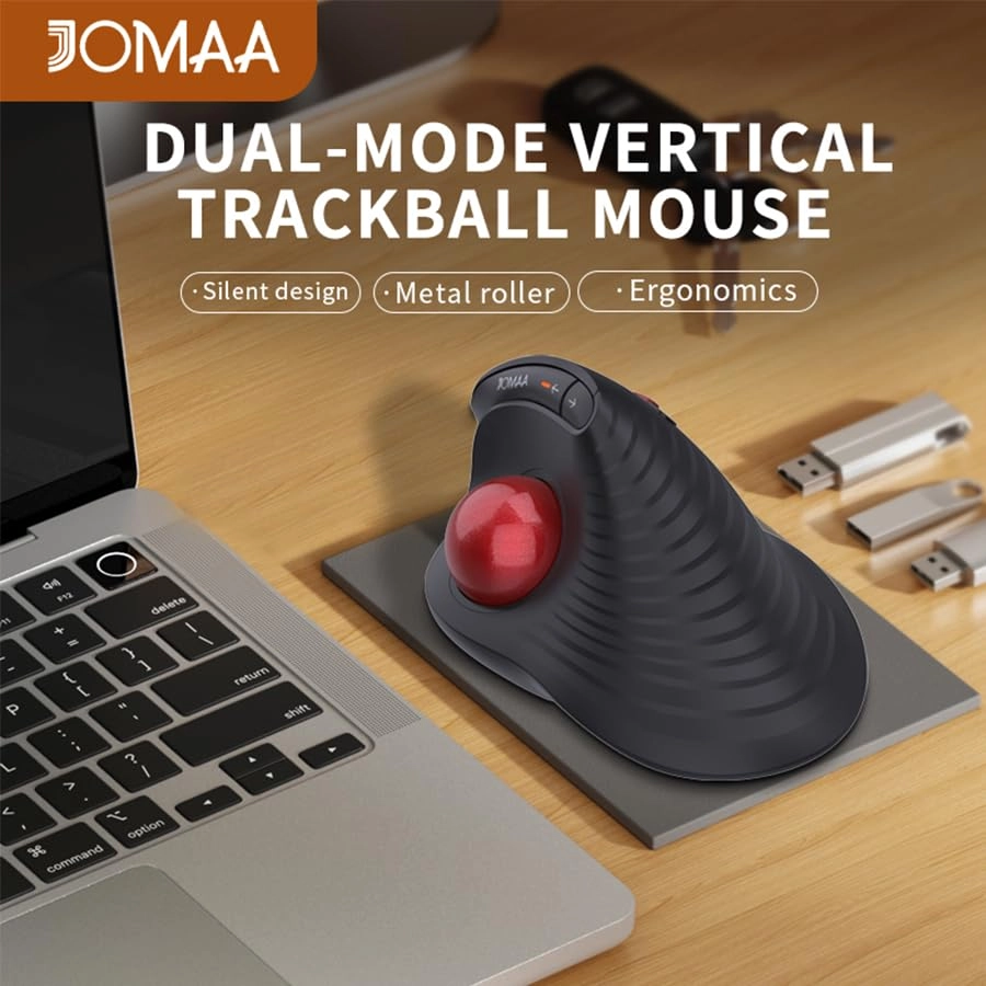 Ergonomic Trackball Mouse - Wireless