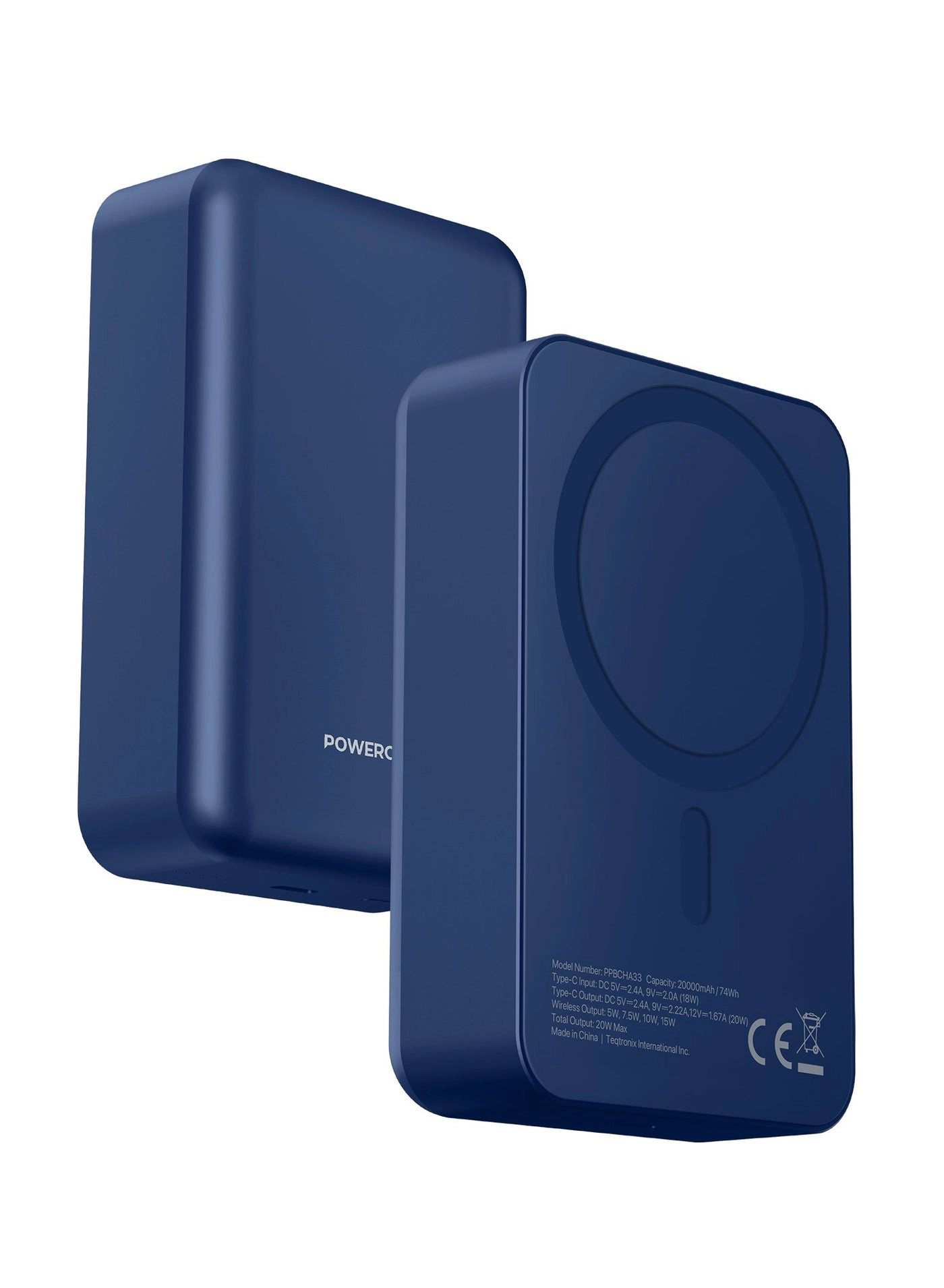 PPBCHA33-GY - 20000mAh 20W Fast-Charging Wireless